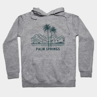 Palm Springs Retro Hoodie